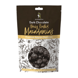 Dr Superfoods Snack Foods Dr Superfoods Honey Roasted Macadamias Dark Chocolate 100g