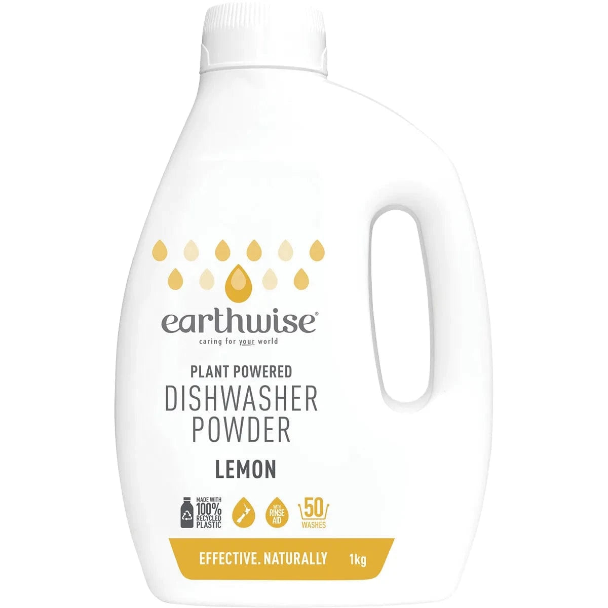 Earthwise Laundry Supplies 1kg Earthwise Dishwasher Powder Lemon