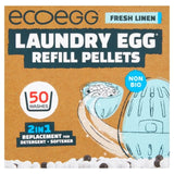 Ecoegg Laundry Supplies Fresh Linen Ecoegg Laundry Egg Refill Pellets 50 Washes