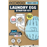 Ecoegg Laundry Supplies Fresh Linen Ecoegg Laundry Egg Starter Kit 50 Washes