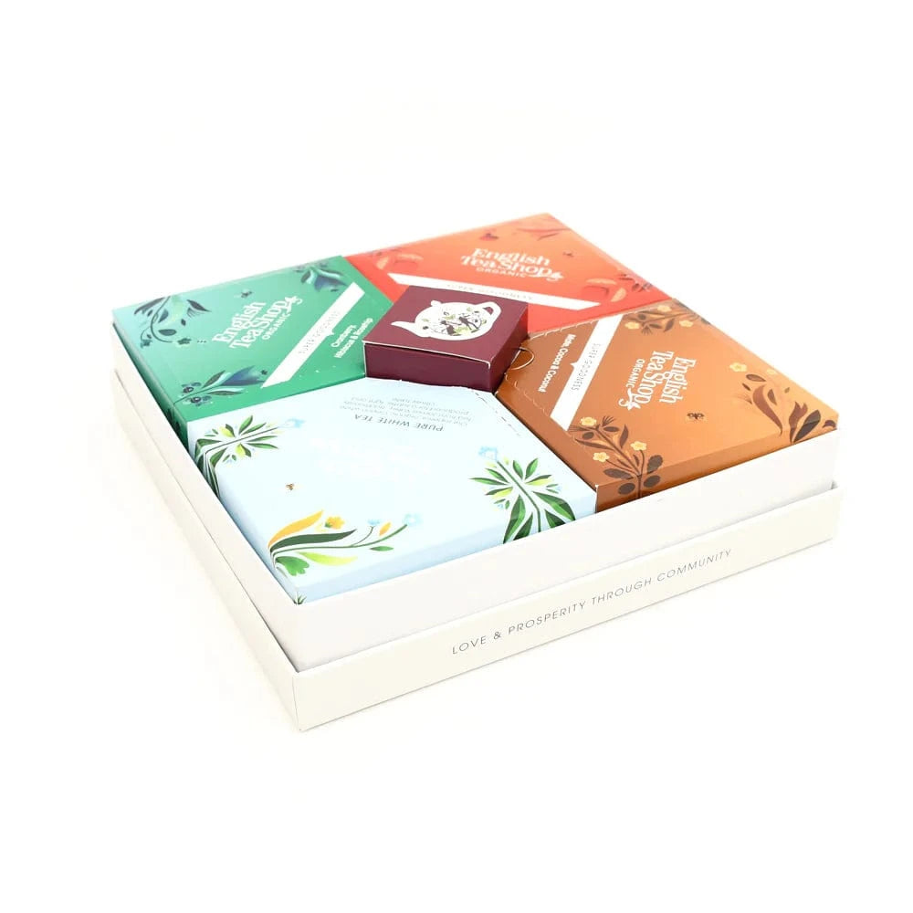 English Tea Shop Advent Calendar (Reduced to Clear) English Tea Shop Festive Delight Moments-32 Tea Bag Sachets - 4 different flavours