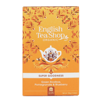English Tea Shop Organic Tea (Clearance - BBD 11/01/25) English Tea Shop Organic Green Rooibos, Pomegranate & Blueberry (PACKET OF 20 SACHETS)