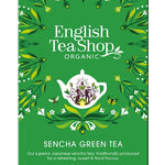 English Tea Shop Organic Tea English Tea Shop Organic Green Sencha Teabags (PACKET OF 20 SACHETS)