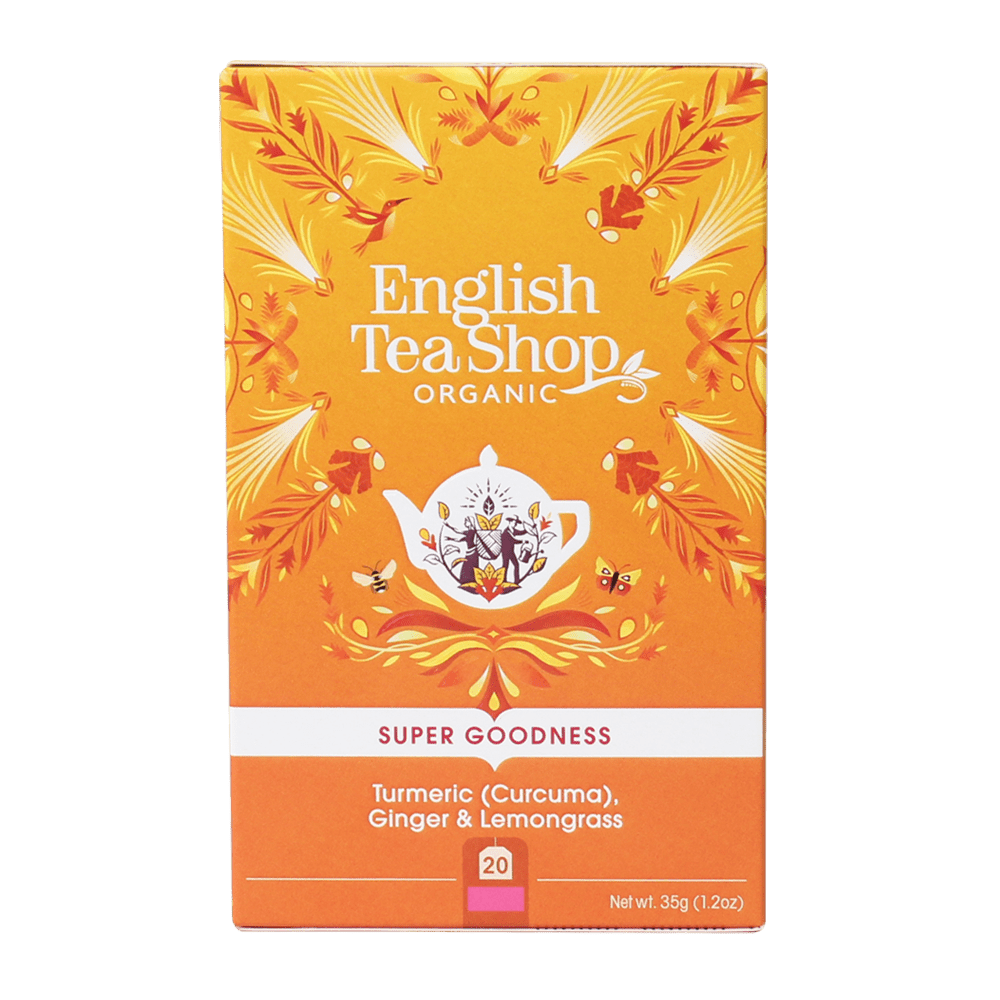 English Tea Shop Organic Tea English Tea Shop Organic Turmeric, Ginger & Lemongrass (PACKET OF 20 SACHETS)