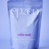 Epzen Magnesium Bath Flakes Calm Soak 500g — official EPZEN styled product image