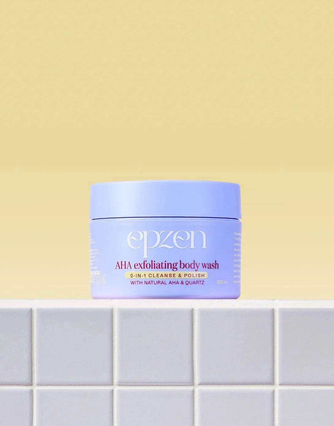 Epzen Health & Beauty Epzen AHA Exfoliating Body Wash 2-in-1 Cleanse & Polish 200ml