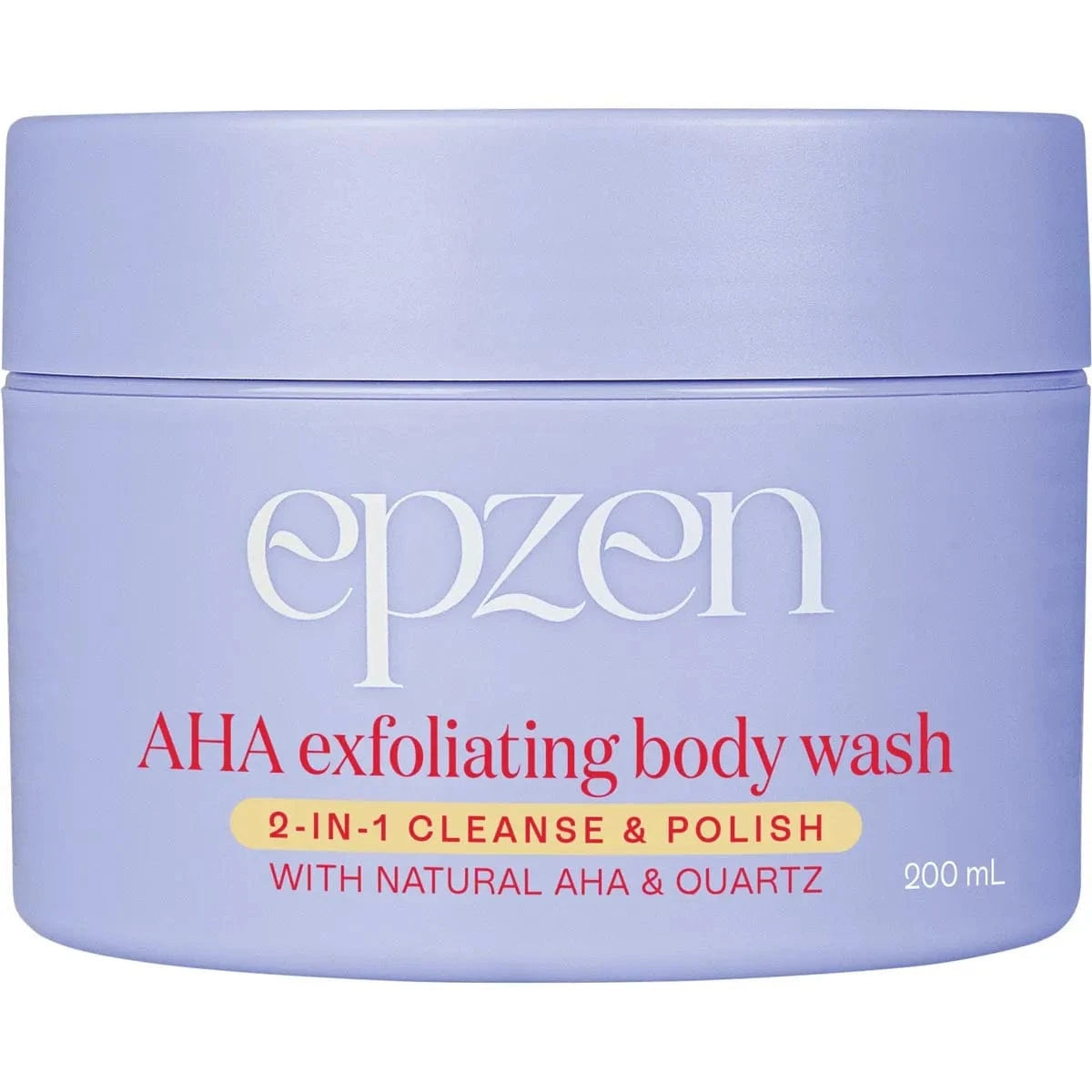 Epzen Health & Beauty Epzen AHA Exfoliating Body Wash 2-in-1 Cleanse & Polish 200ml