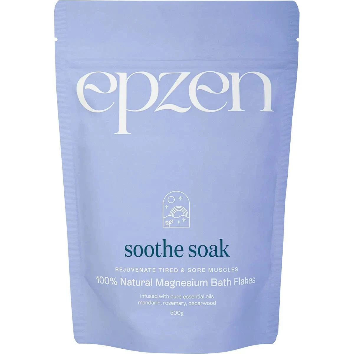 Epzen Health & Beauty Epzen Magnesium Bath Flakes Soothe Soak 500g