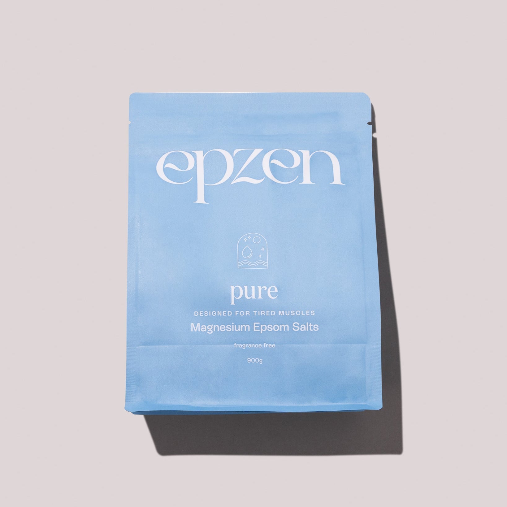 Epzen Magnesium Epsom Salts Pure 900g — official EPZEN current product image