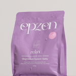 Epzen Magnesium Bath Crystals Relax 900g — official EPZEN styled product image
