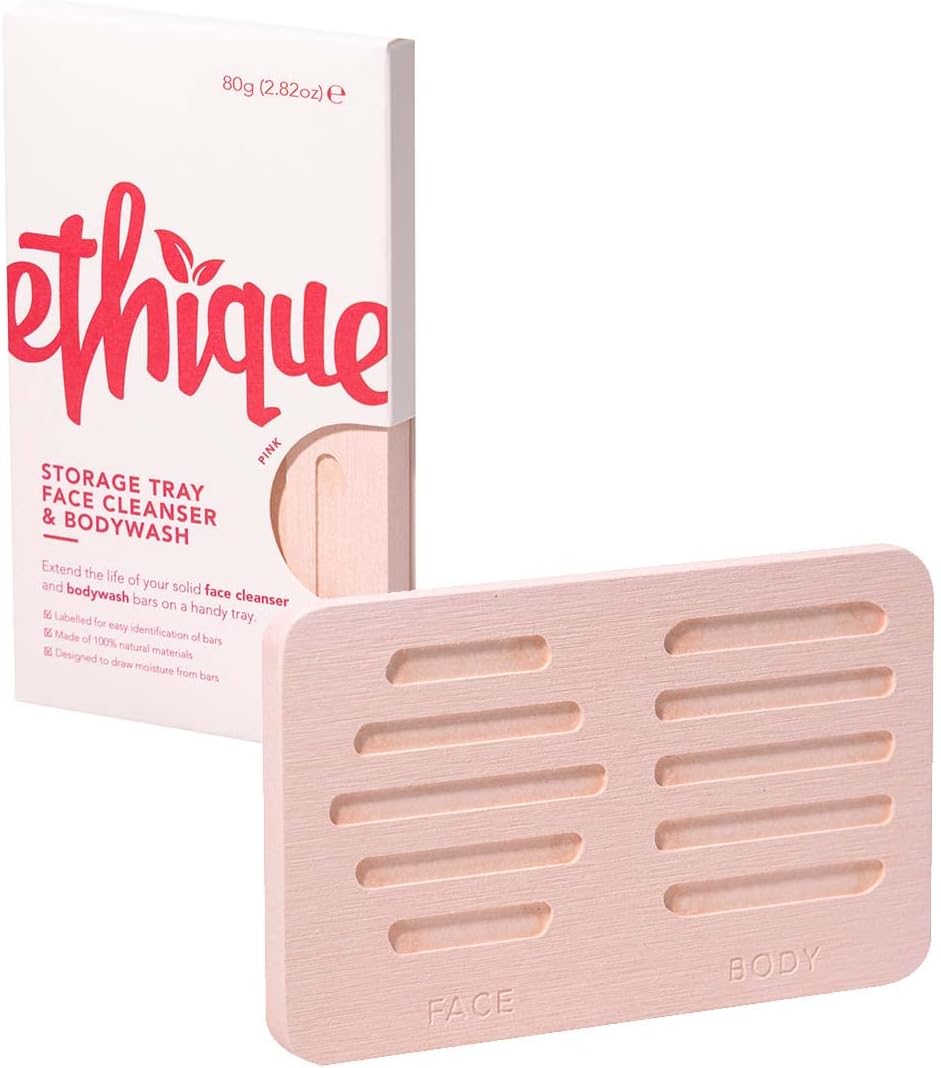Ethique Bath & Body Pink Ethique Storage Tray Face Cleanser & Bodywash