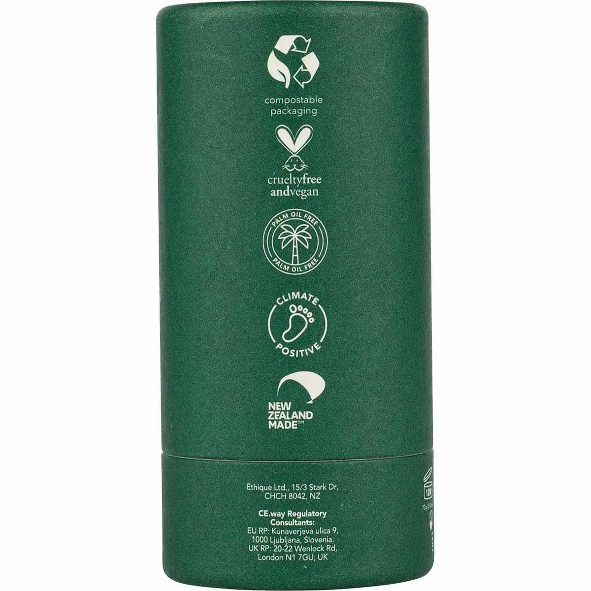 Ethique Deodorant Stick Ethique Botanica Solid Deodorant Stick - Rustic Lime & Eucalyptus Deodorant Stick (70g)