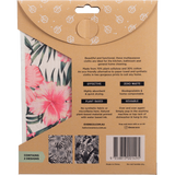 Ever Eco Eco Sponge Cloths Hawaiian Hibiscus back image