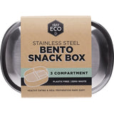 Ever Eco Home & Garden 3 COMPARTMENT Ever Eco Stainless Steel Bento Snack Box
