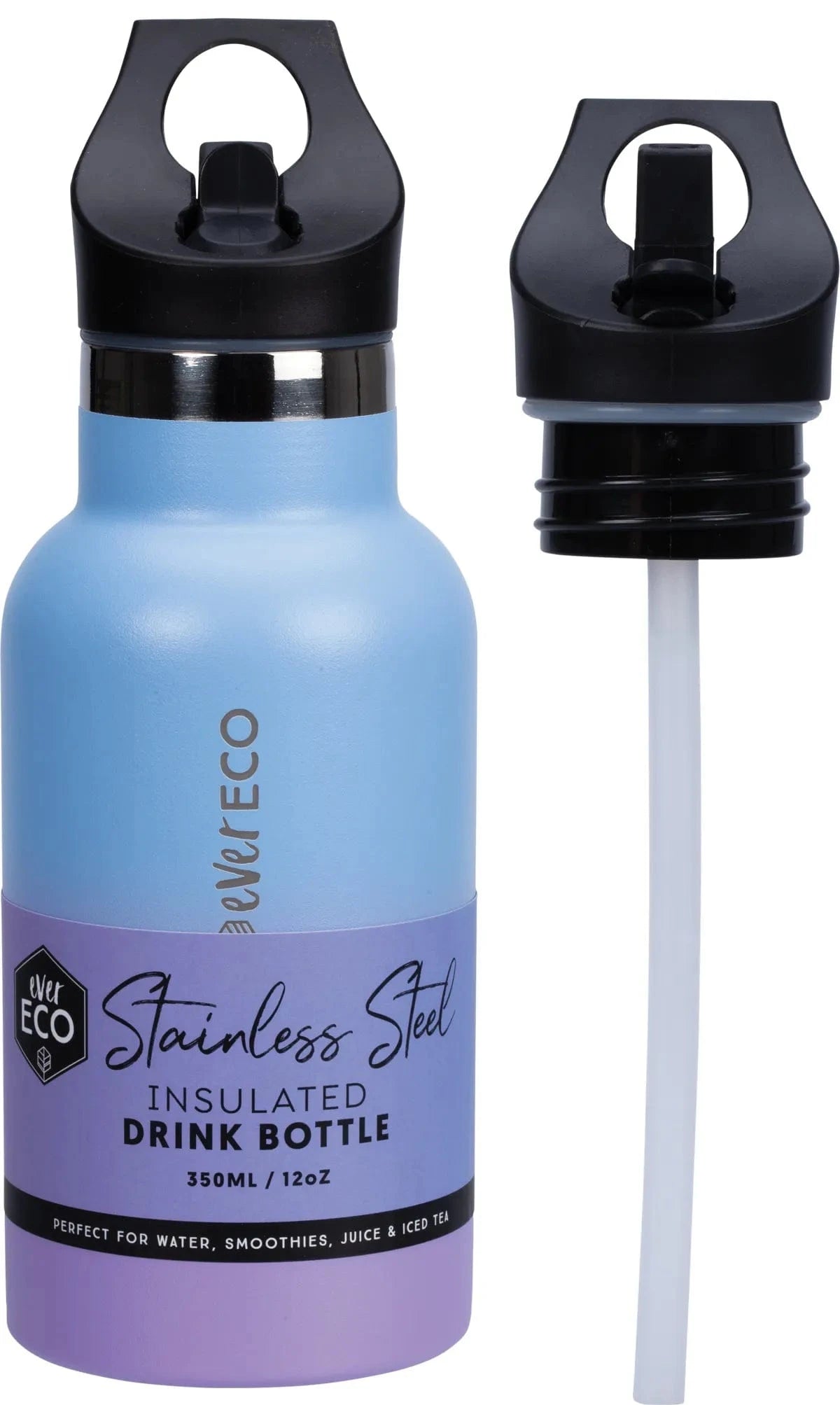 Ever Eco Home & Garden Balance Ever Eco Insulated Stainless Steel Bottle Sip Lid 350ml