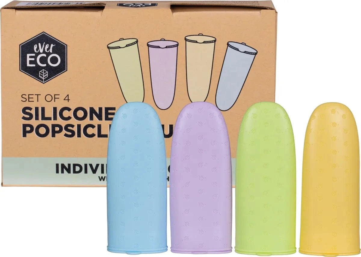 Ever Eco Home & Garden Ever Eco Silicone Popsicle Moulds 4pk
