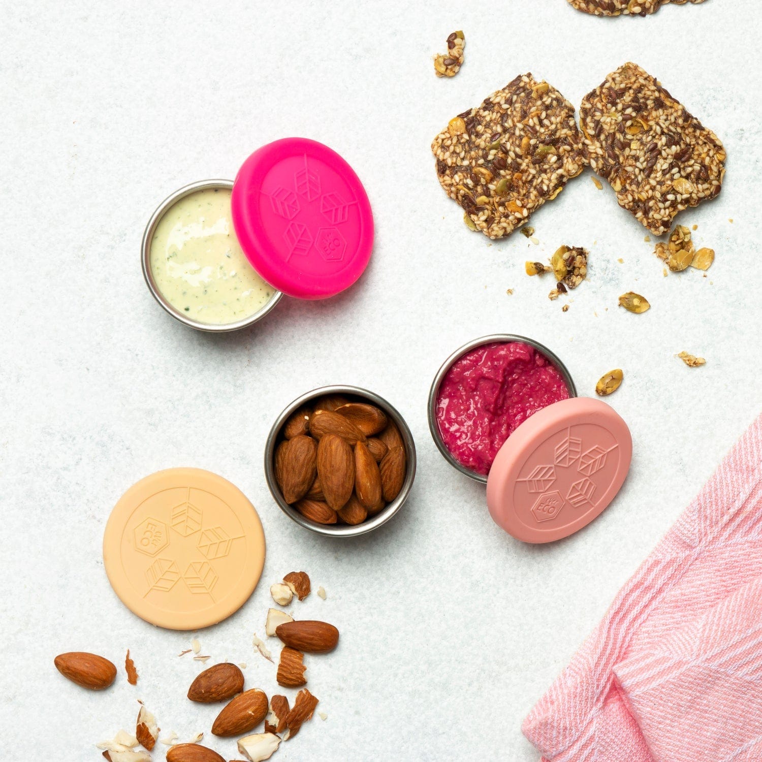 Ever Eco Home & Garden Ever Eco Stainless Steel Containers - Leak Resistant 3 Packs