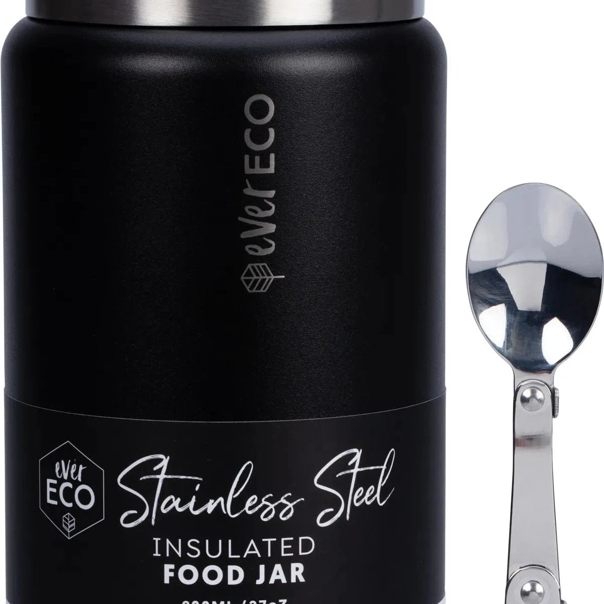 Ever Eco Home & Garden Onyx 800ml Ever Eco Insulated Food Jar