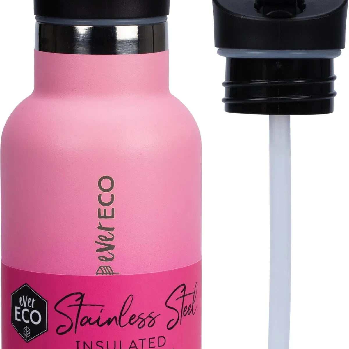 Ever Eco Home & Garden Rise Ever Eco Insulated Stainless Steel Bottle Sip Lid 350ml