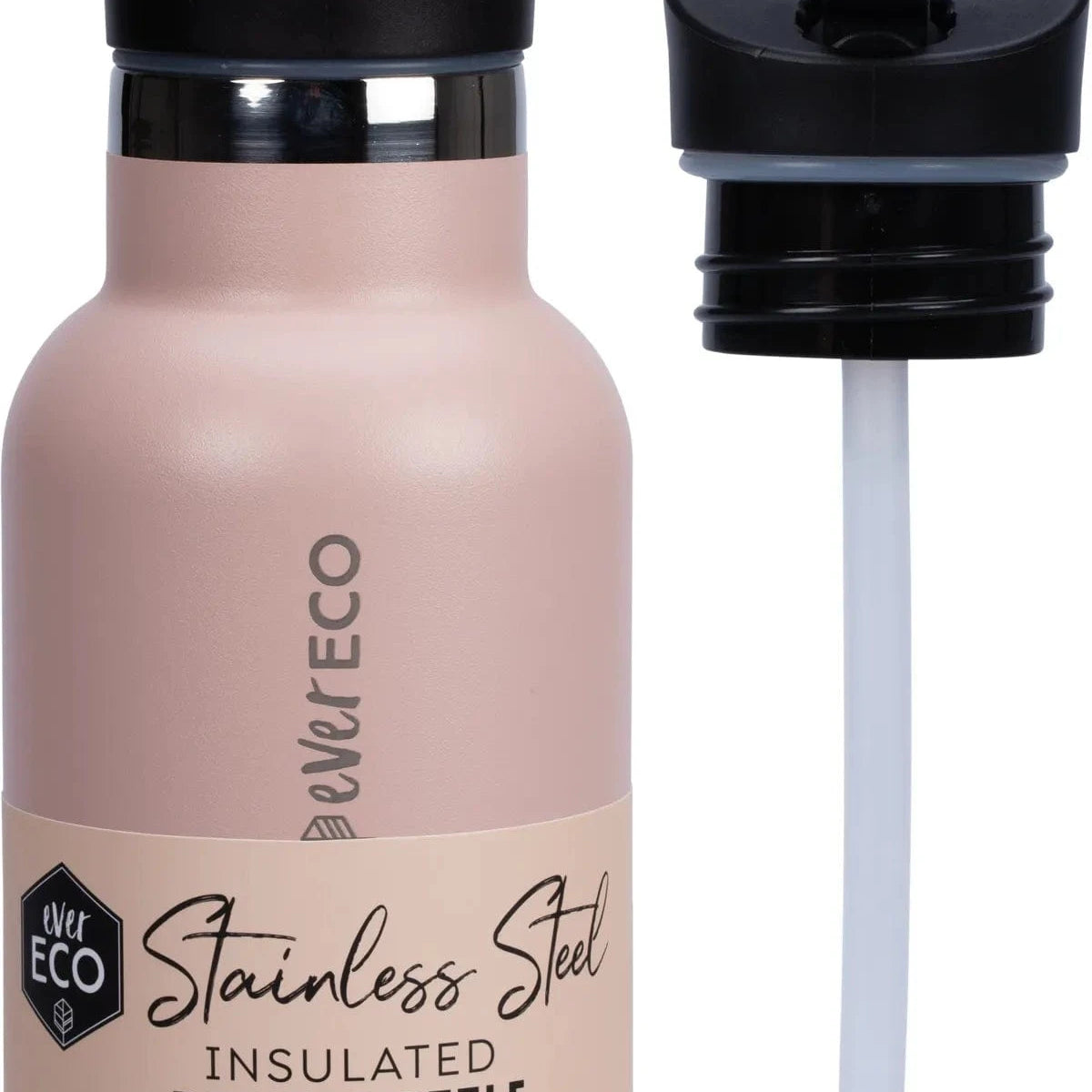 Ever Eco Home & Garden Rose Ever Eco Insulated Stainless Steel Bottle Sip Lid 350ml