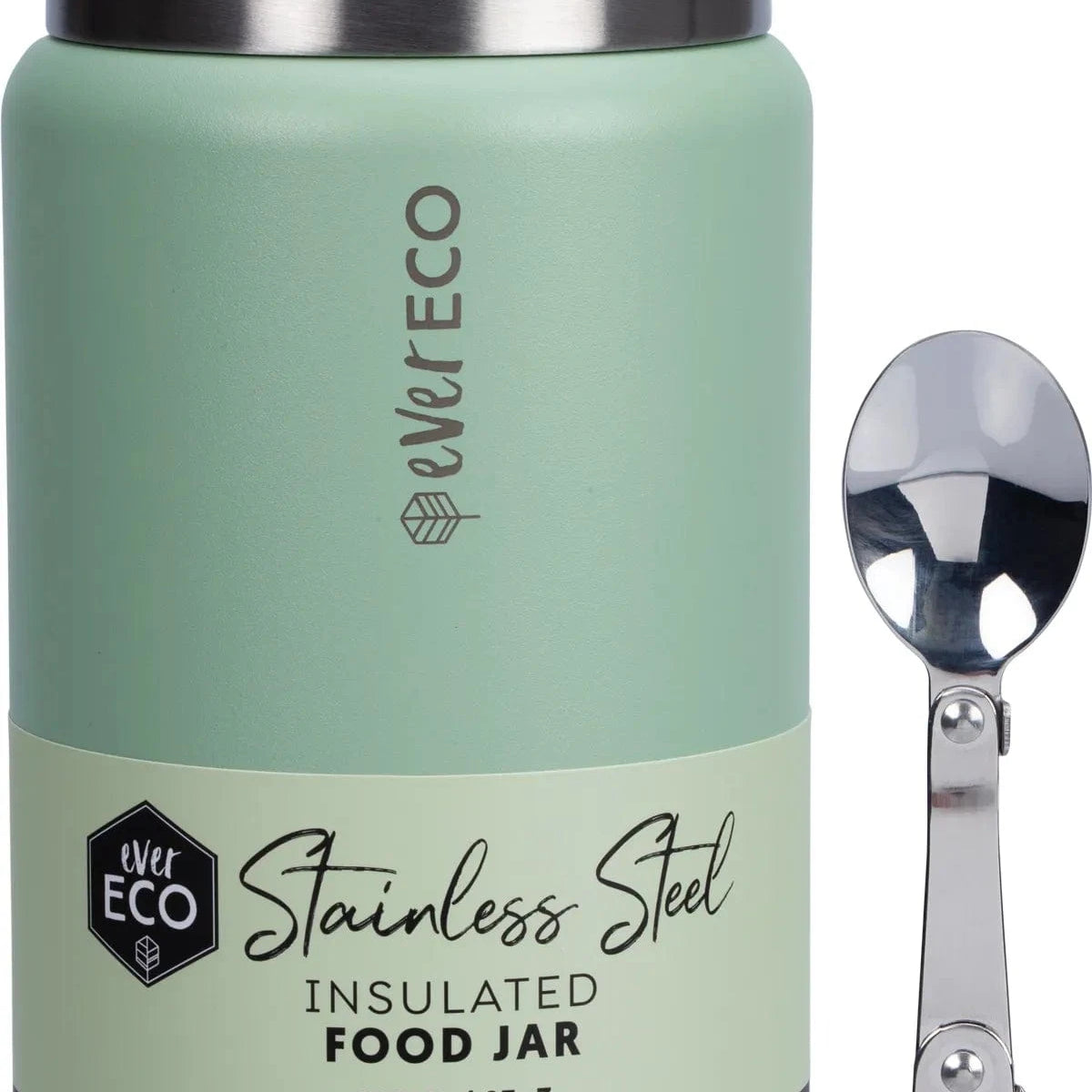 Ever Eco Home & Garden Sage 800ml Ever Eco Insulated Food Jar