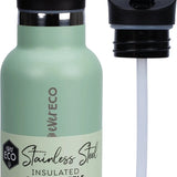 Ever Eco Home & Garden Sage Ever Eco Insulated Stainless Steel Bottle Sip Lid 350ml