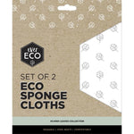 Ever Eco Home & Garden Scandi Leaves Ever Eco Eco Sponge Cloths