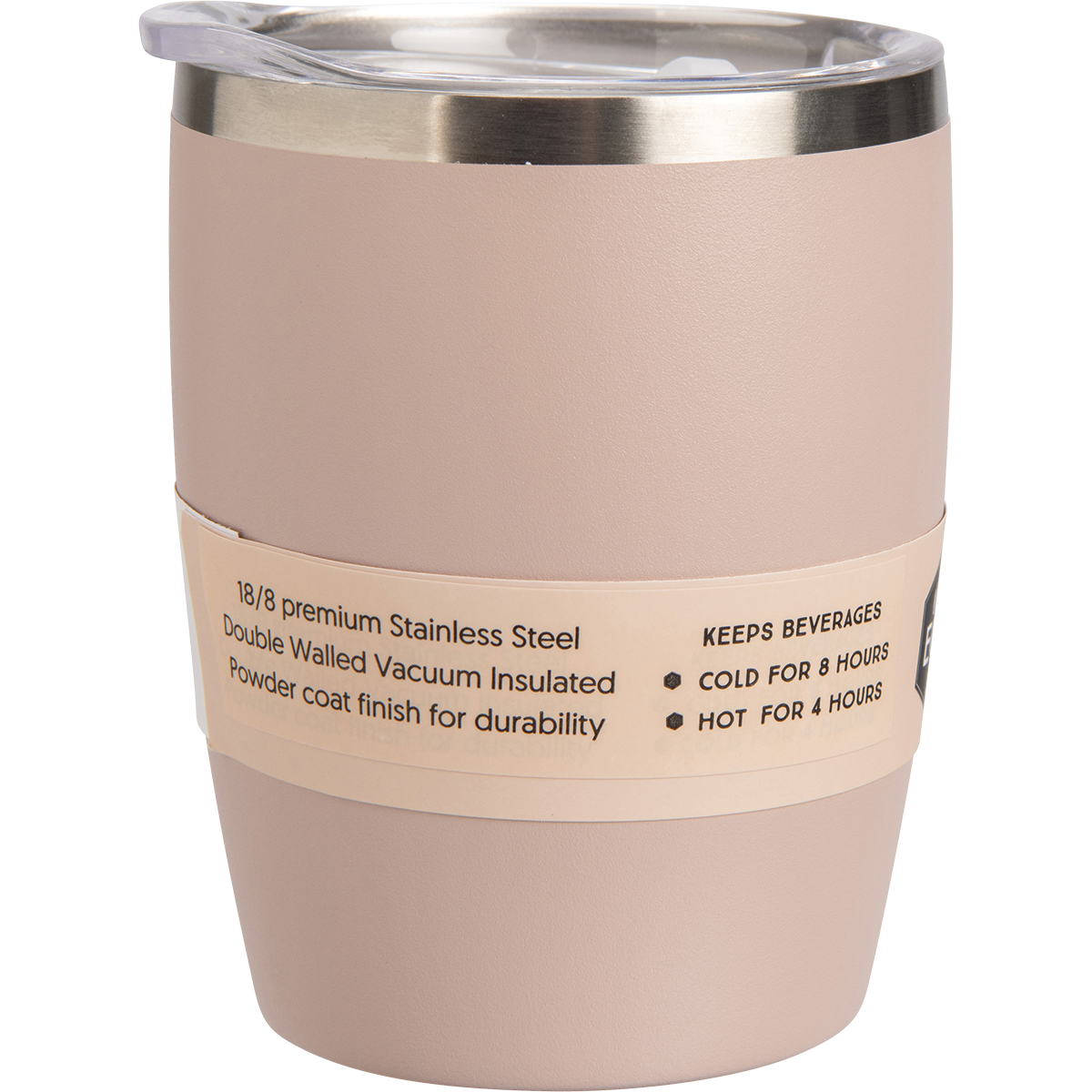 Ever Eco Insulated Coffee Cup Rose left-side image