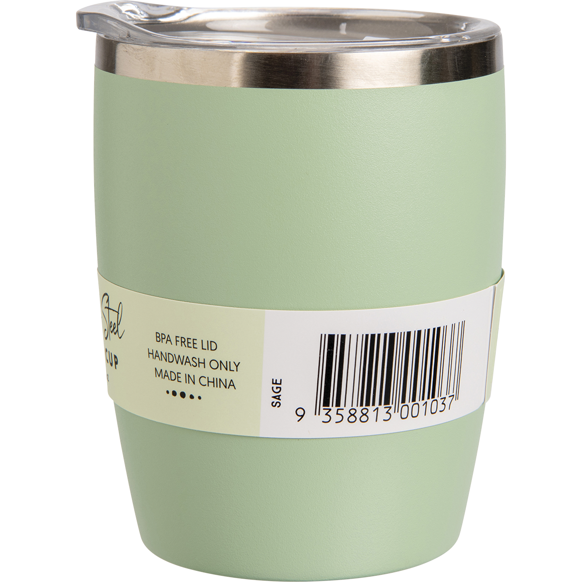 Ever Eco Insulated Coffee Cup Sage right-side image