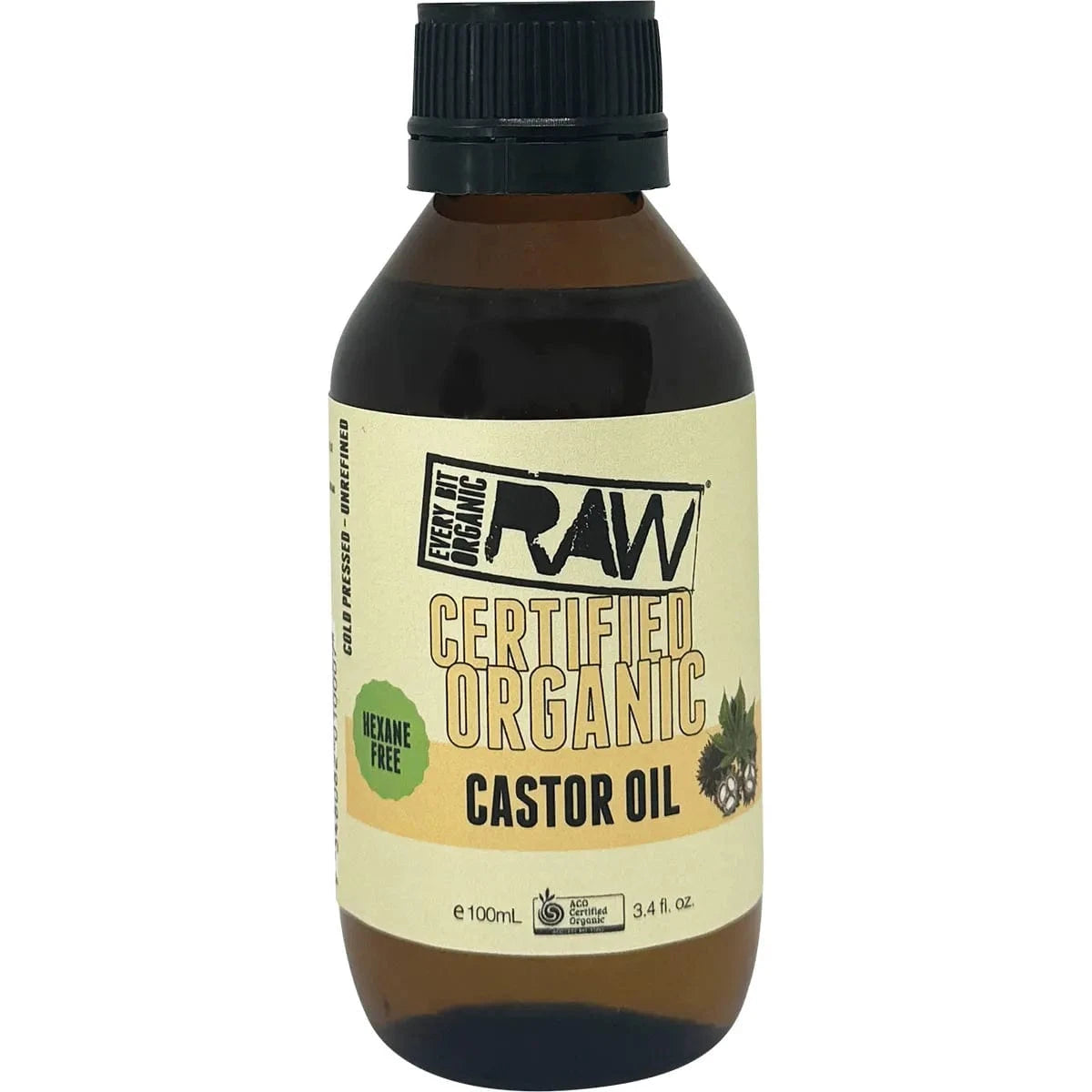 Every Bit Organic Essential Oil 100ml Every Bit Organic Castor Oil