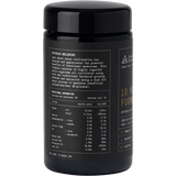 Evolution Botanicals 10 Mushroom Formula 100g jar left-side image
