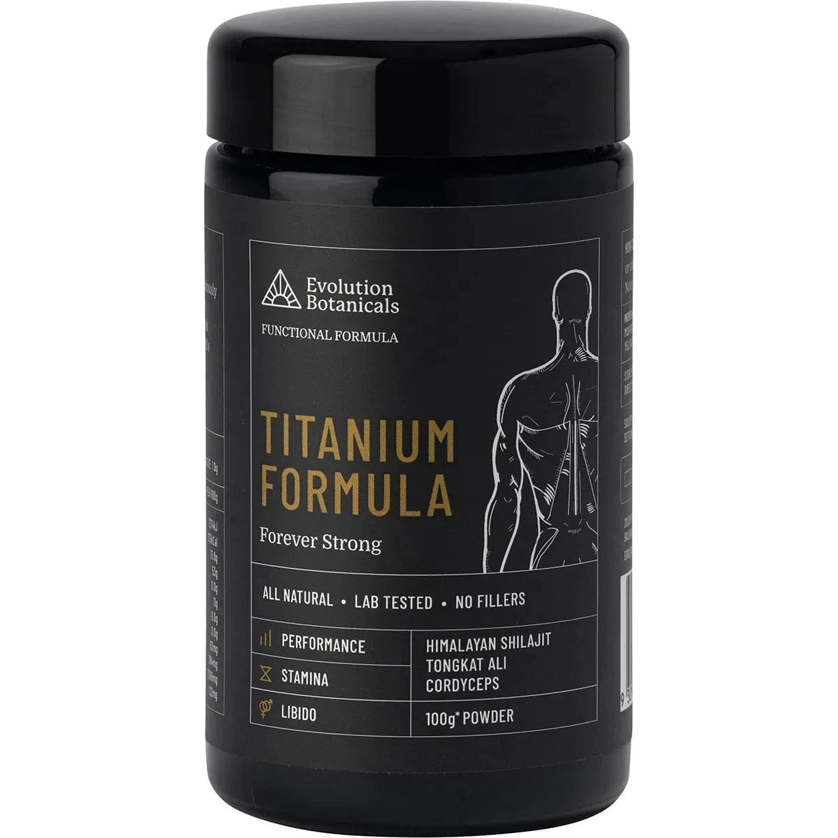 Evolution Botanicals Functional Foods 100g Evolution Botanicals Titanium Formula Forever Strong