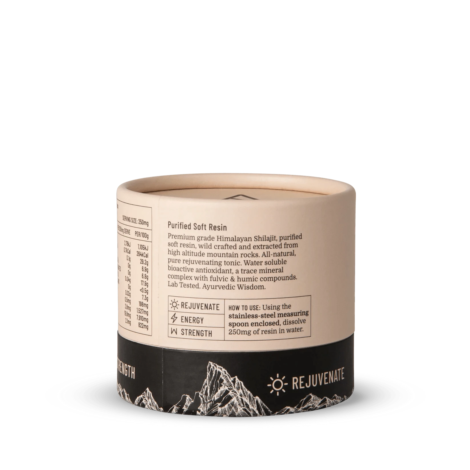 Evolution Botanicals Functional Foods Evolution Botanicals Himalayan Shilajit Purified Soft Resin 30g