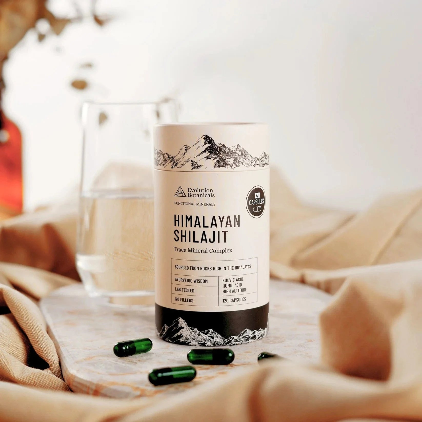 Evolution Botanicals Functional Foods Evolution Botanicals Himalayan Shilajit Trace Mineral Complex 120 Caps