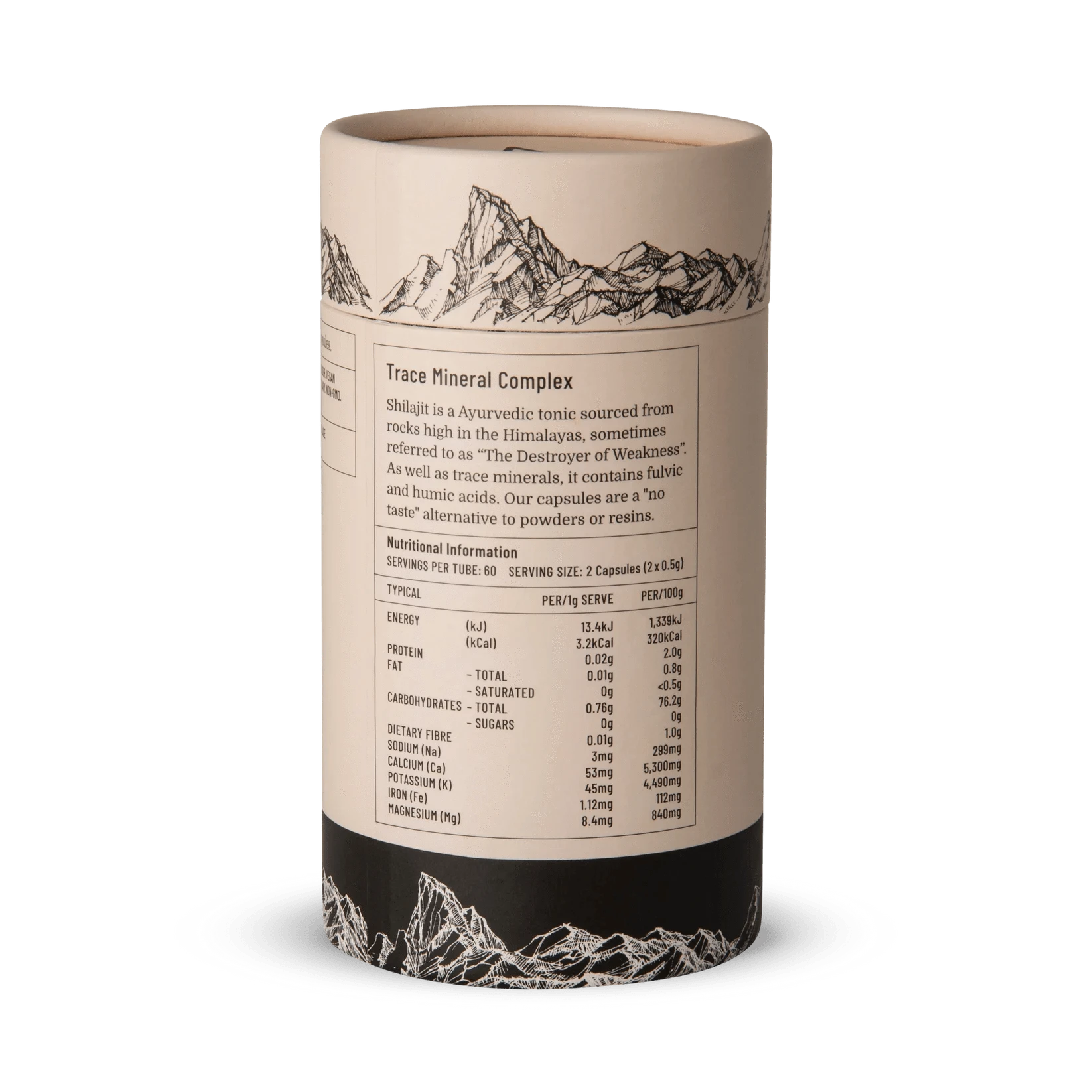 Evolution Botanicals Functional Foods Evolution Botanicals Himalayan Shilajit Trace Mineral Complex 120 Caps