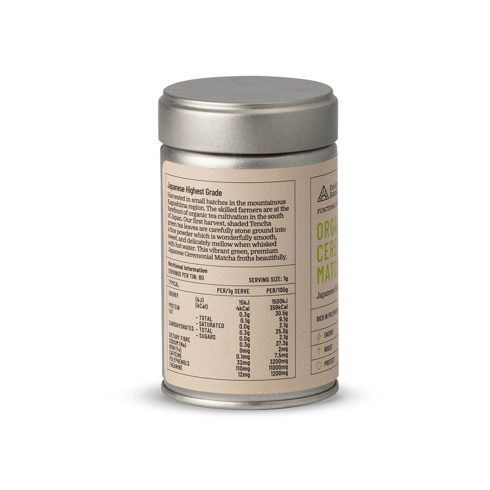 Evolution Botanicals Functional Foods Evolution Botanicals Organic Ceremonial Matcha Japanese Highest Grade 80g