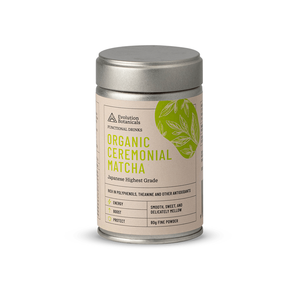 Evolution Botanicals Functional Foods Evolution Botanicals Organic Ceremonial Matcha Japanese Highest Grade 80g
