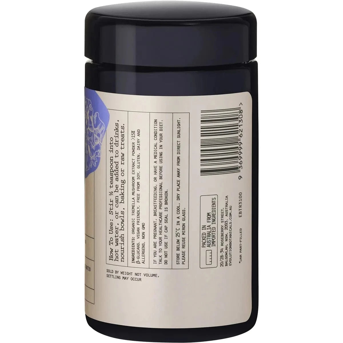 Evolution Botanicals Functional Foods Evolution Botanicals Organic Tremella Beauty Glow 100g