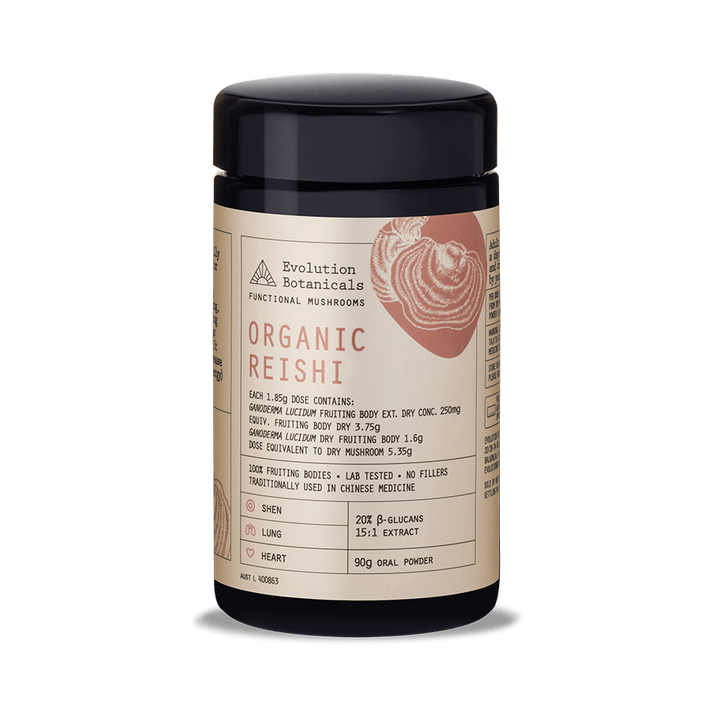 Evolution Botanicals Functional Foods Evolution Botanicals Reishi Extract Spiritual Potency - Organic 15:1 90g