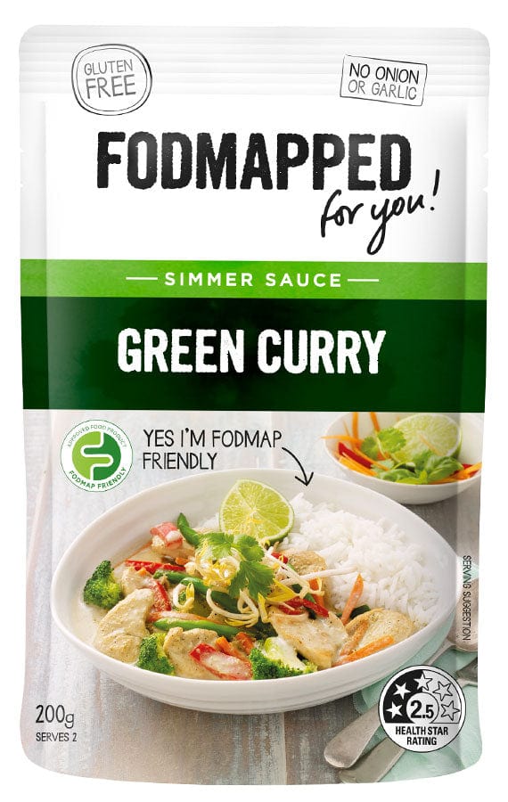 Fodmapped Soups & Broths Fodmapped Simmer Sauce Green Curry 200g