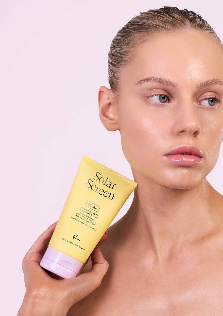 Gem Solar Screen SPF50+ Hydrating Body Sunscreen Lotion 150ml
