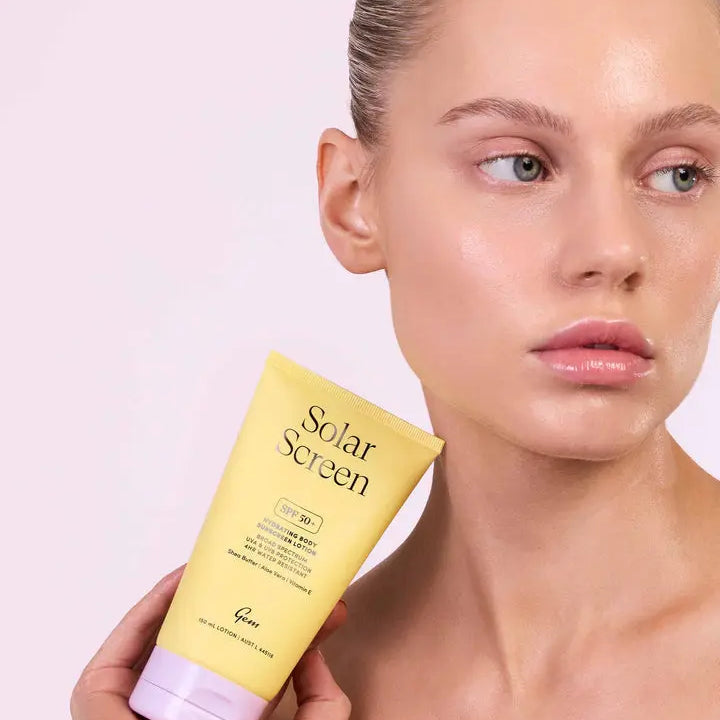 Gem Solar Screen SPF50+ Hydrating Body Sunscreen Lotion 150ml