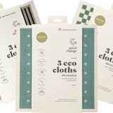 Good Change Store Household Cleaning Products Good Change Store Eco Cloth Medium 3pk