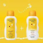 Weleda Calendula Good Night Bath Baby 200ml lifestyle