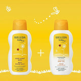 Weleda Calendula Good Night Bath Baby 200ml lifestyle