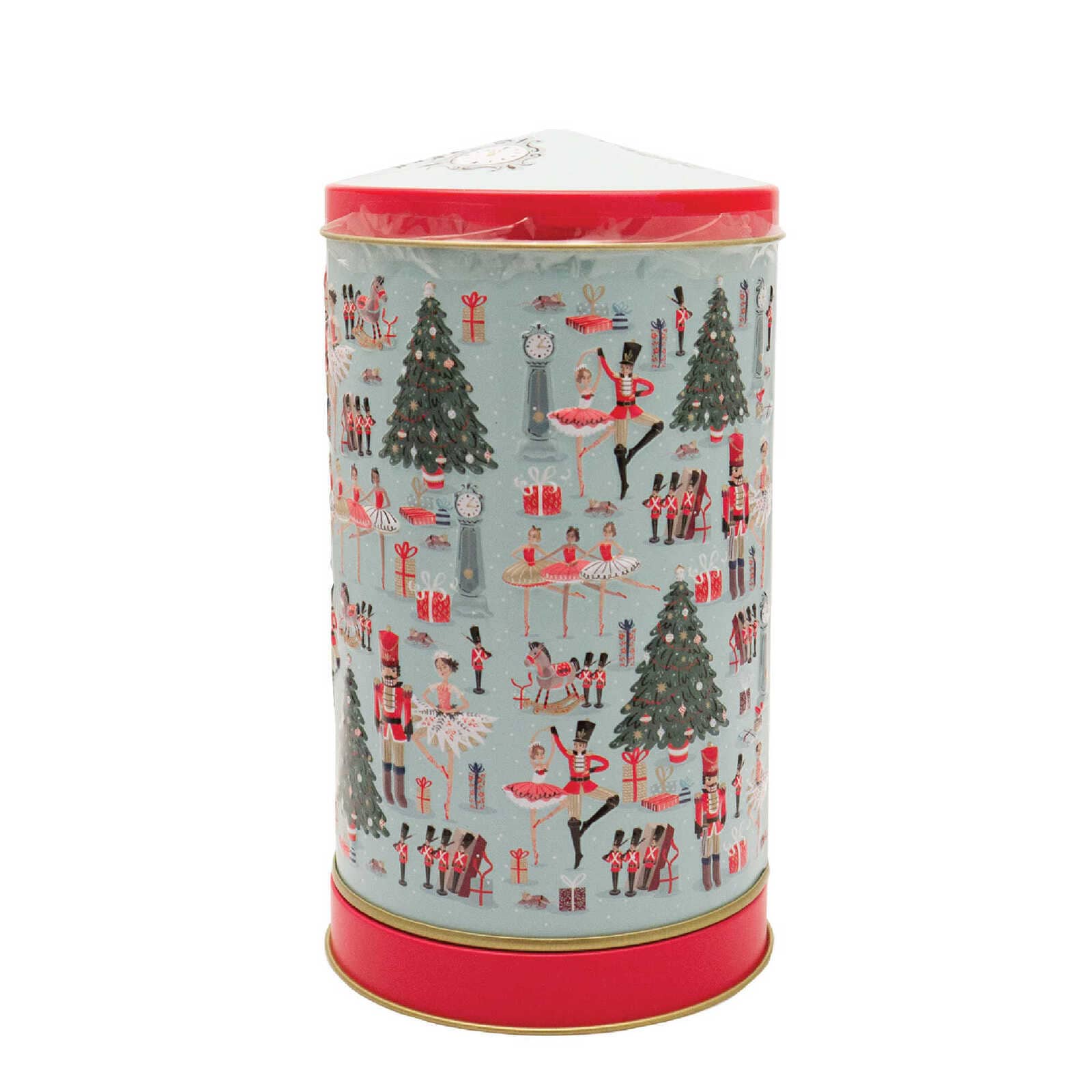 Grandma Wilds Christmas Cake Grandma Wild's - Embossed Musical Nutcracker Carousel Tin 150g