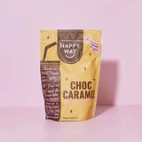 Happy Way Protein Powder Happy Way Ashy Bines VEGAN Protein Powder Choc Caramel 500g
