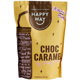 Happy Way Protein Powder Happy Way Ashy Bines VEGAN Protein Powder Choc Caramel 500g