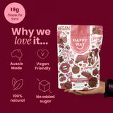 Happy Way Choc Cherry Vegan Protein Powder 500g product lifestyle image