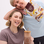 Happy Way Choc Peanut Butter Whey Protein Powder 500g lifestyle image